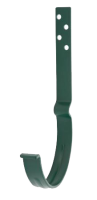 Крюк крепления желоба длинный, сталь, d-150 мм, зеленый, Aquasystem